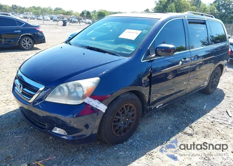 2007 Honda Odyssey Touring from USA, damaged, VIN 5FNRL38847B002789